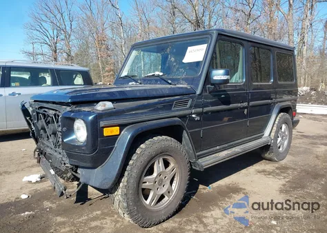 2003 Mercedes-Benz G 500 z USA, uszkodzony, nr VIN WDCYR49E23X142385